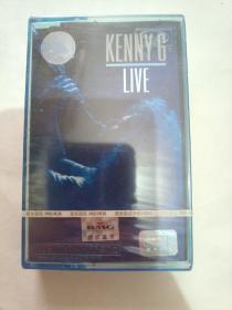 磁带：KENNY G LIVE（原塑封未拆）