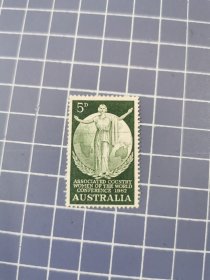澳大利亚 1962年 雕刻版 乡村妇女联合会 信销1全
