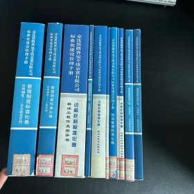 京沈铁路客运专线京冀有限公司标准化建设管理手册 11本合售