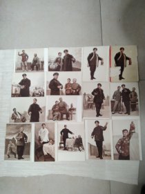 革命现代京剧水粉画红灯记册页24张全