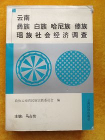 云南彝族白族哈尼族傣族瑶族社会经济调查