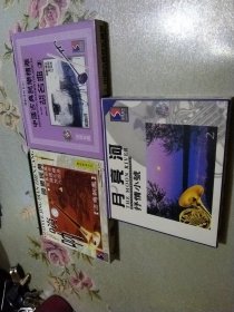 VCD三盒装唢呐国乐经典百鸟朝凤，二胡名曲江河水，抒情小号月亮河。