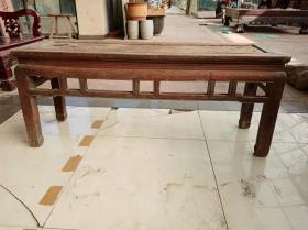 清代苏工榉木束腰罗锅帐藤面春条尺寸116*36*48，品相如图，放漏价888元自提，喜欢的[勾引][勾引][勾引][勾引]