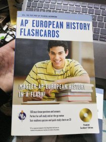 AP European History Flashcards (Premium Testware edition) 英文原版 带光盘