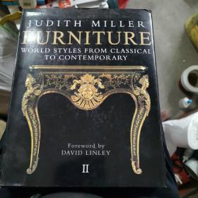 FURNITURE 
WORLD STYLES FROM CLASSICAL TO CONTEMPORARY 
欧式古典家具，精装10开