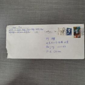 美国学生给北京老师的信