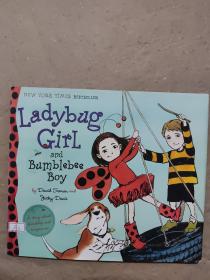 英文精装绘本：Ladybug Girl and Bumblebee Boy 《瓢虫女孩和大黄蜂男孩》(精装)