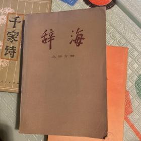 辞海.文学分册