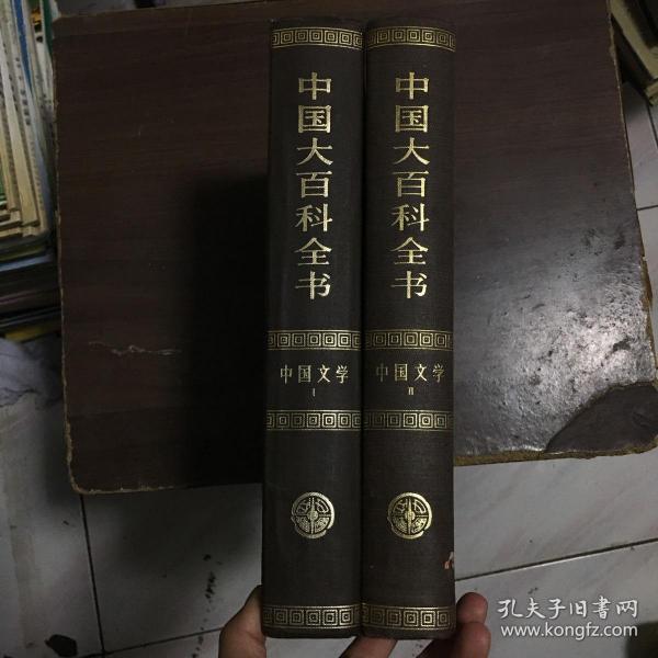 中国大百科全书 中国文学（I、II） 全二册 合售 精装见图