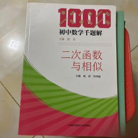 初中数学千题解：二次函数与相似