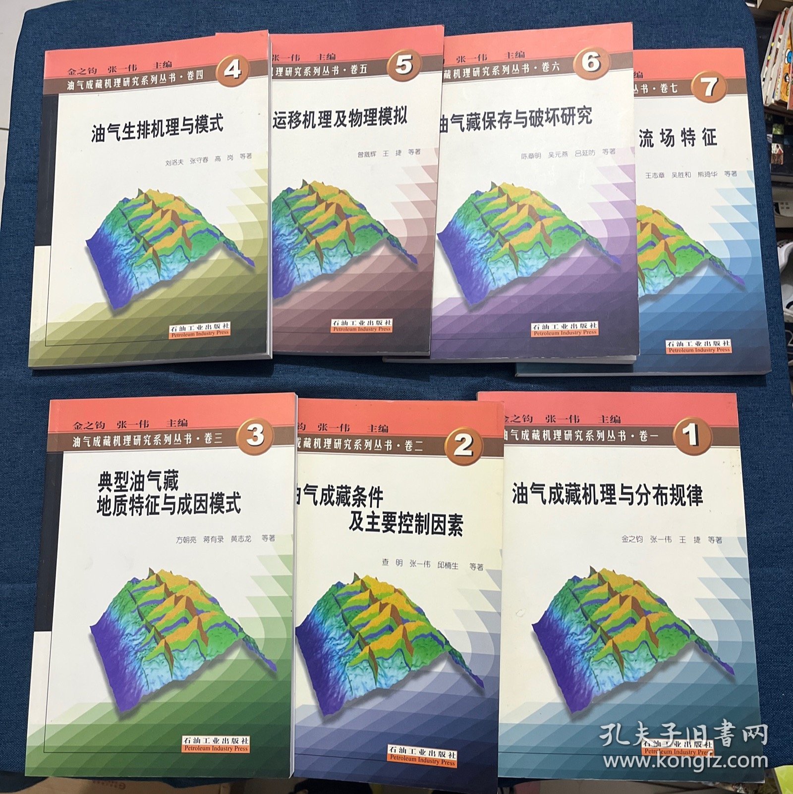 油气成藏机理研究系列丛书（1-7卷）