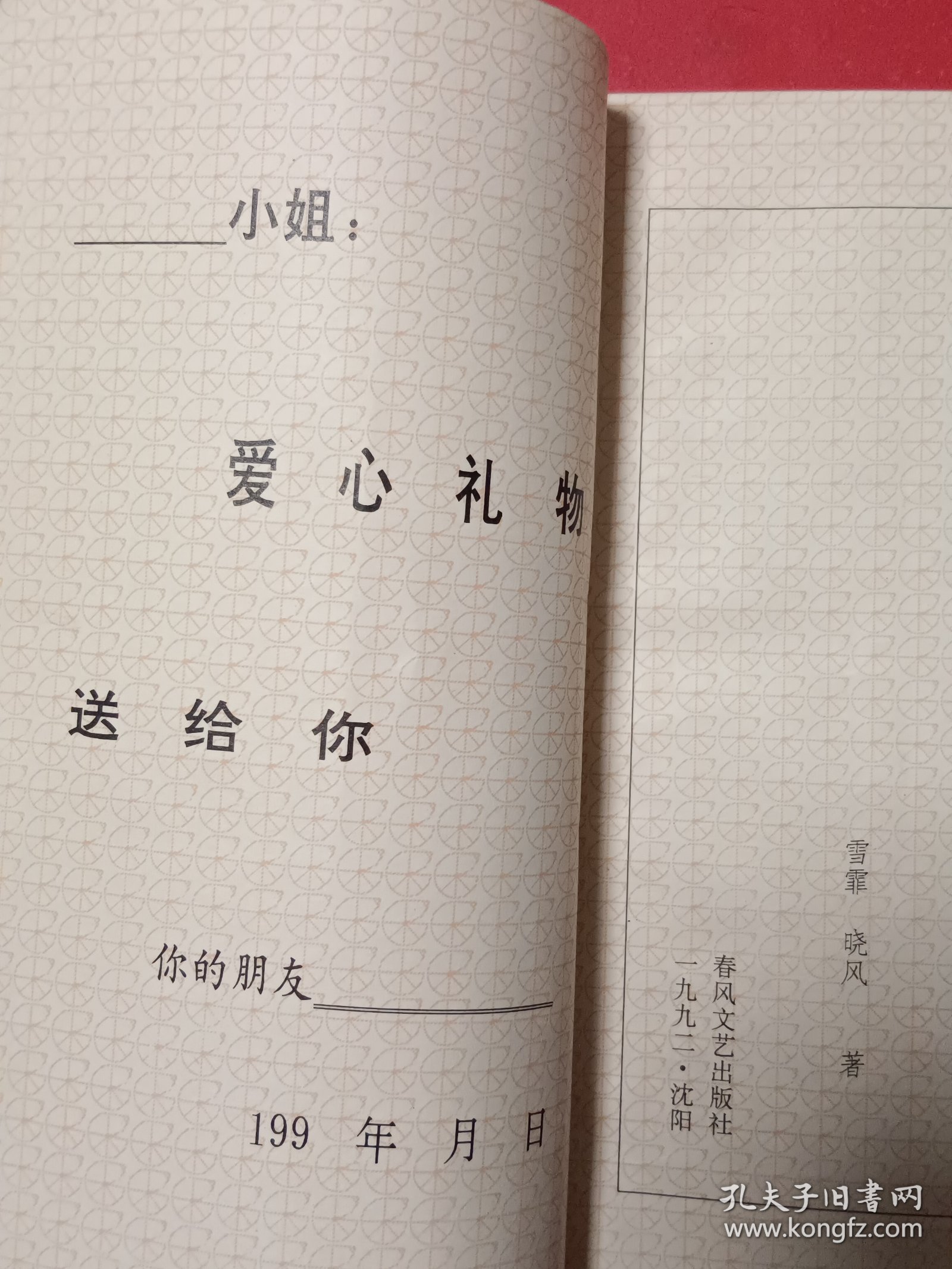 爱心礼物一少女的诗与梦（之二）