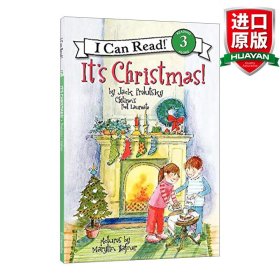 英文原版 It's Christmas 圣诞节到了 I Can Read Level 3分级阅读 英文版 进口英语原版书籍