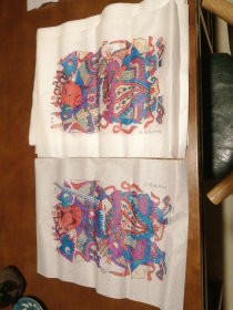 山东潍坊年画：秦琼丶敬德丶赵公明丶财神丶福禄寿等共23幅