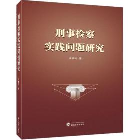 刑事检察实践问题研究 法学理论 余响铃 新华正版