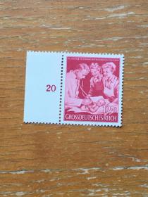 第三帝国1944年妇幼慈善邮票一枚