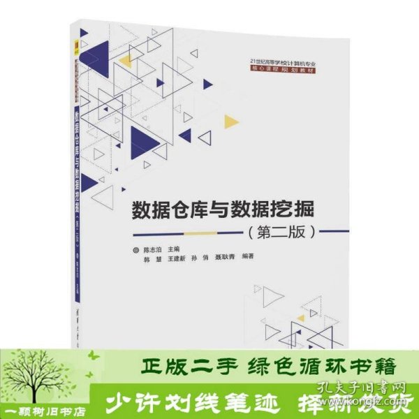 数据仓库与数据挖掘（第二版）/21世纪高等学校计算机专业核心课程规划教材