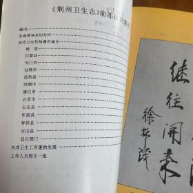 荆州卫生志（1949-1990）