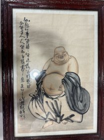 李耕 绘 布袋和尚