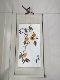 事事如意，万事如意国画立轴