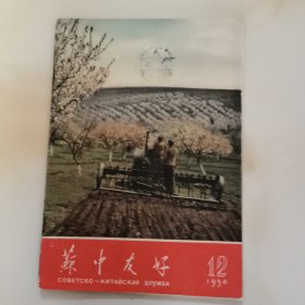 苏中友好1958年12期