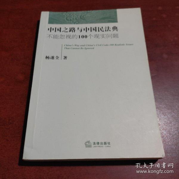 中国之路与中国民法典：不能忽视的100个现实问题