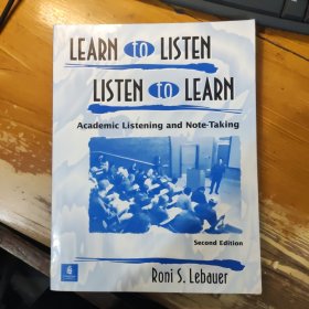 Learn To Listen-listen To Learn, Second Edition