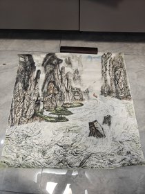 无款山水画5