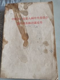 中国共产党第八届中央委员会 第六次全体会议文件