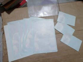 刘德华5张信纸+刘德华3个信封