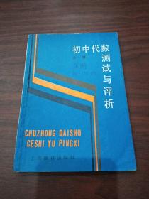 初中代数测试与评析