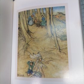 英文复刻版:鹅妈妈的世界 復刻: Mother Goose The Old Nursery Rhymes   Illustrated by Arthur Rackham  鹅妈妈 ～古老的传说童谣～ 插图：亚瑟·拉克汉 英国童谣绘本画集