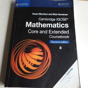 剑桥IGCS数学核心和扩展教材，英文原版…