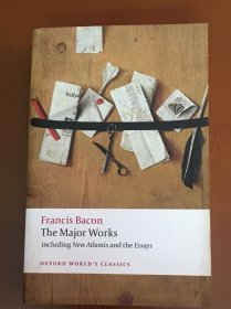 【英文原版】Francis Bacon：The Major Works 弗朗西斯·培根主要著作