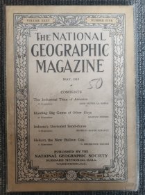 National Geographic 国家地理杂志英文版1919年5月