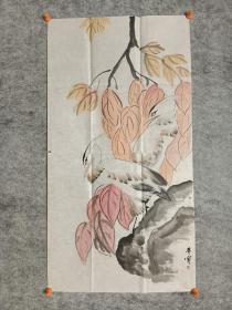 保证手绘 于希宁款花鸟国画