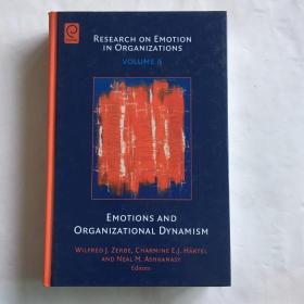 现货  Emotions and Organizational Dynamism   英文原版  精装 库存书