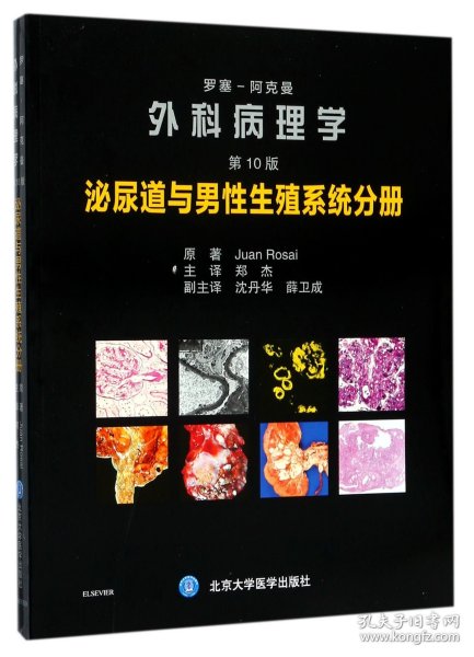 罗塞阿克曼外科病理学（第10版）：泌尿道与男性生殖系统分册