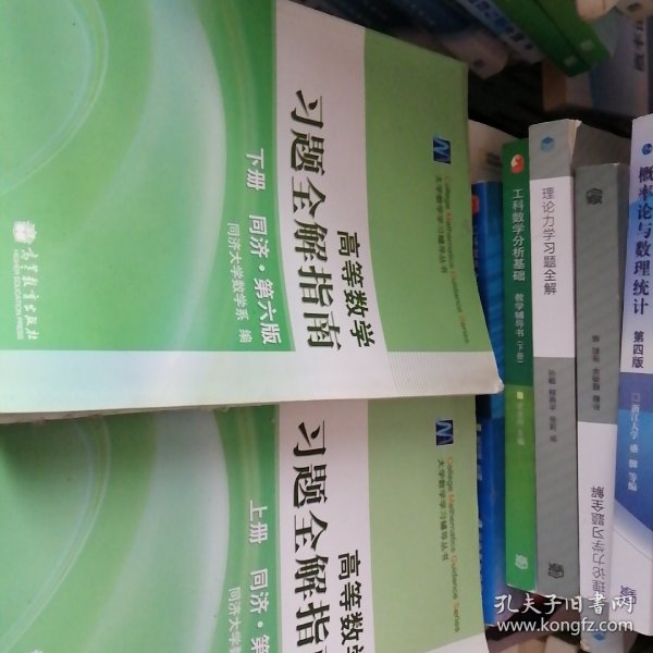 高等数学习题全解指南 上册：同济·第六版