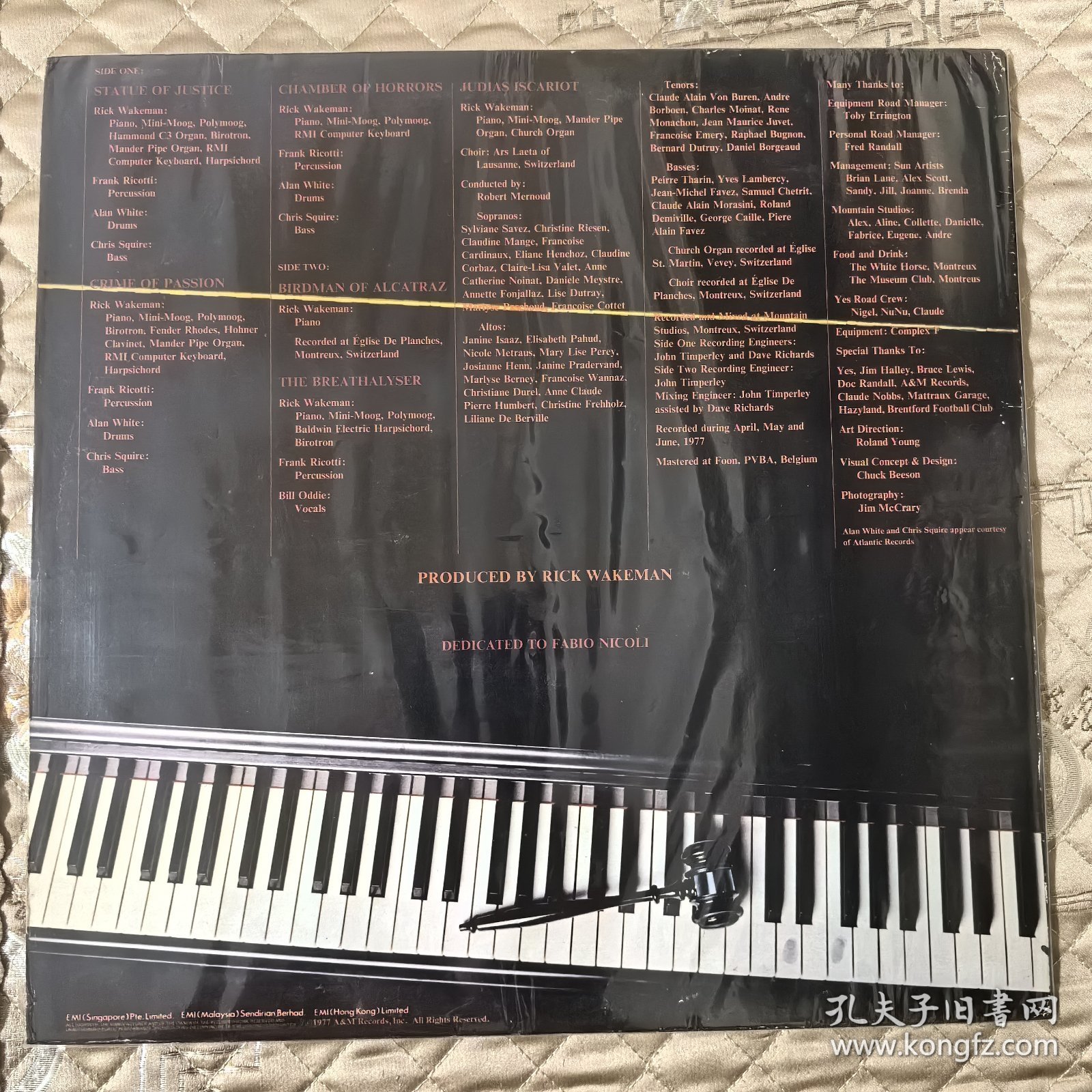 RICK WAKEMAN'S 黑胶唱片 LP