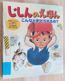 日文书 じしんのえほん―こんなときどうするの? (地震防灾えほん) 大型本 国崎 信江  (著), 目黒 公郎 (监修), 福田 岩绪 (イラスト)