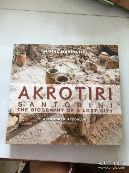 AKROTIRI   THE  BIOGRAPHY  OF  A   LOST CITY