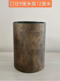 铜笔筒11544