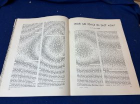 1936年5月亚细亚杂志，内容提要天津《大公报》报道伪满洲国，农获图；日本内阁总理大臣（首相）西园寺公望及会议；蒋介石的特工；川陕苏维埃政府发行的纸币、银币及布匹，防御工事落成碑；首位对川陕区进行深入考察的西方经济学者韩蔚尔（Norman Hanwell ）文章“中国工农红军”；美国著名记者安娜路易斯·斯特朗文章“自由妇女”；赛珍珠文学评论（实）