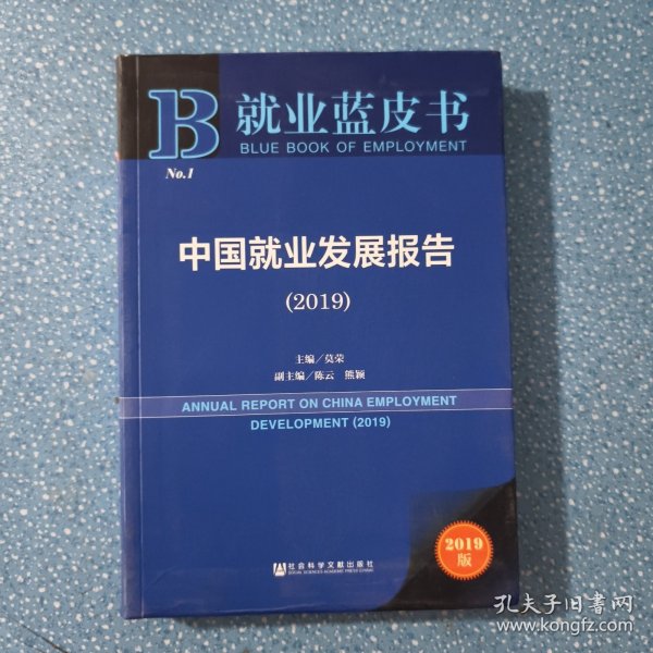就业蓝皮书：中国就业发展报告（2019）