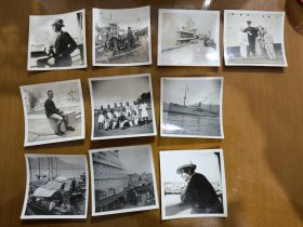 民国时期香港外国人旅行黑白老照片一组十张