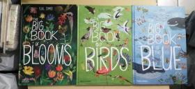 THE BIG BOOK OF BLUE、THE BIG BOOK OF BIRDS、THE BIG BOOK OF BLOOMS（3本合售）