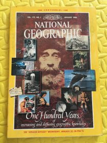 National Geographic 1988.1 杂志创刊百年