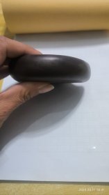 四寸老宋坑桃心端砚，下发好。