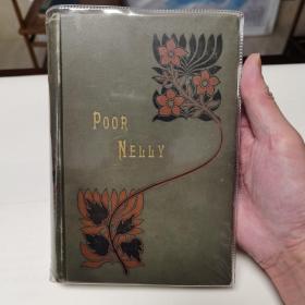 《Poor Nelly》大量钢版插图，封面封底书脊精美图案